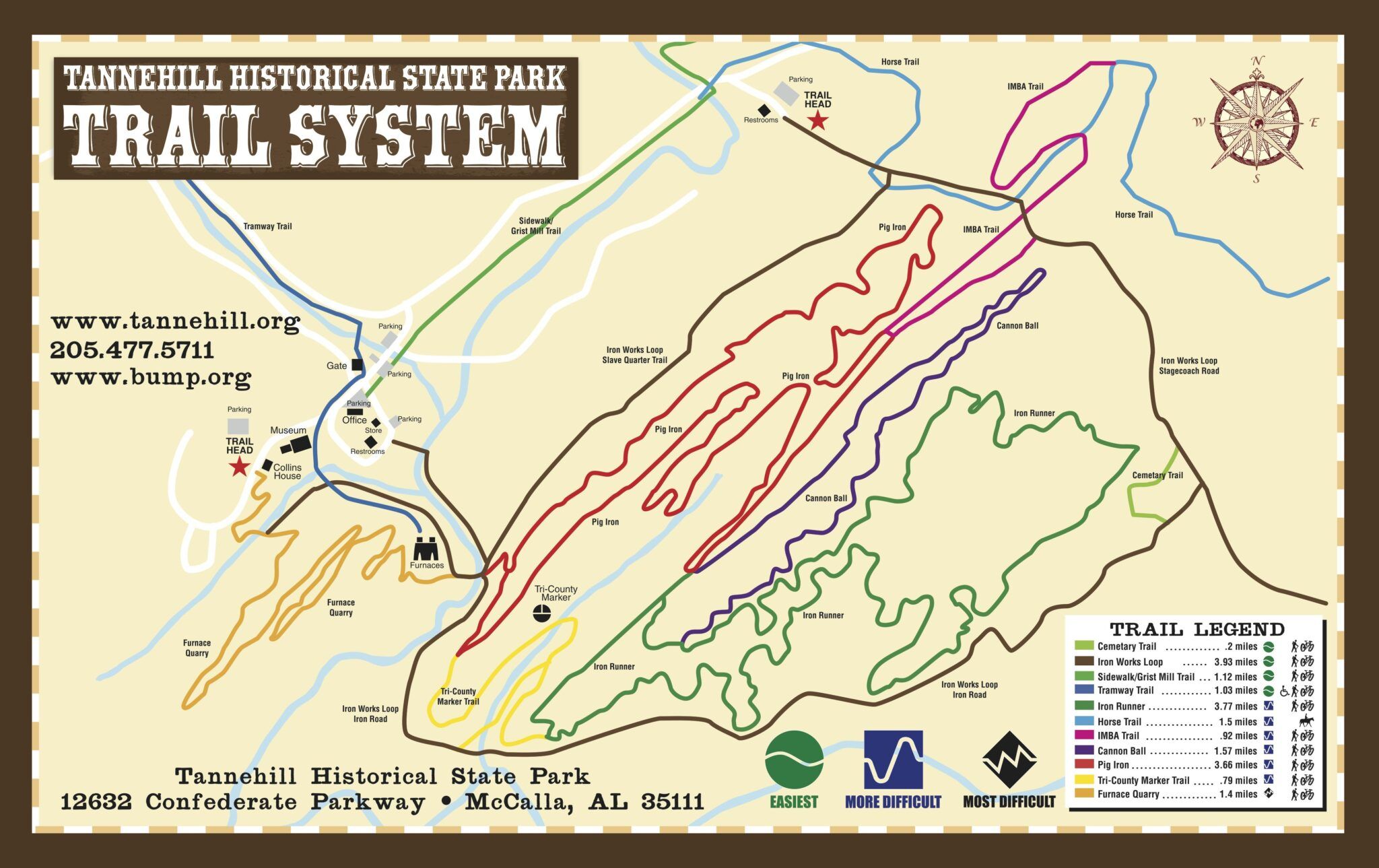 Tannehill State Park Birmingham Track Club