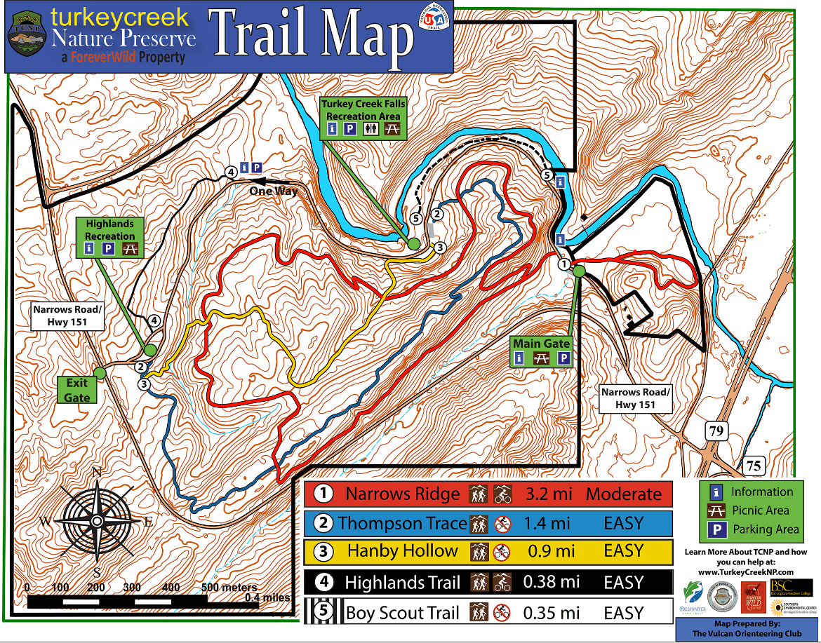 Turkey Creek Nature Preserve - Birmingham Track Club